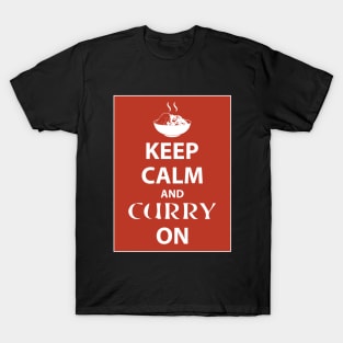 Keep Calm and Curry On T-Shirt